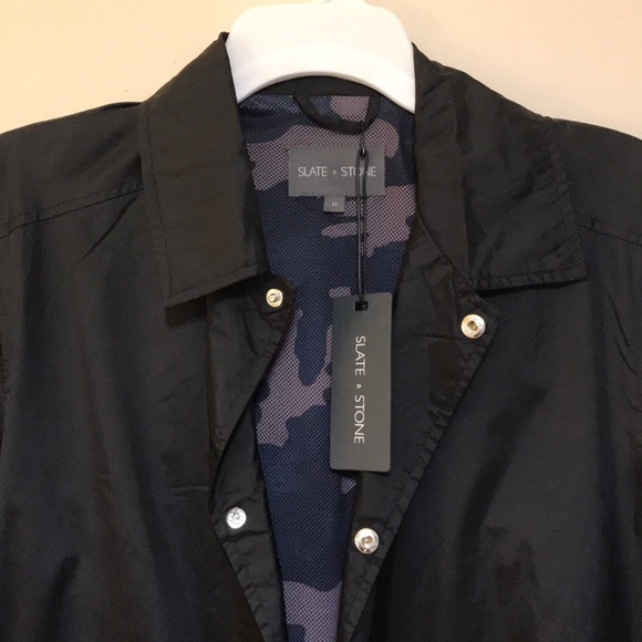 Slate & Stone Black Jacket for men - Picture 3 of 8